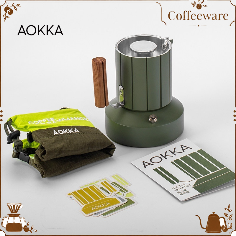 Moka Pot Stove - AOKKA – кофеварка «Мока» с двойным