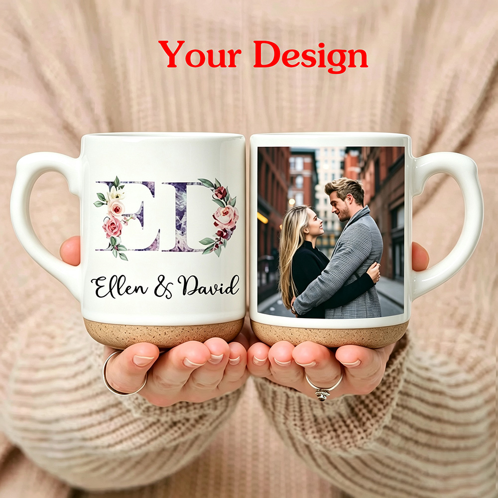 Coffee Tea Images - Персонализированная эмалированная кружка с вашим фото,