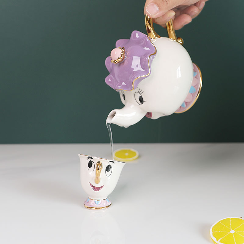 Xbloom Coffee Tea - В наличии: Чайник-кружка «Красавица и Чудовище»