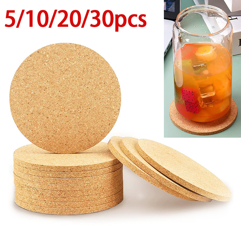 Xbloom Coffee Tea - 5/10/20/30 шт. круглых деревянных подставок из