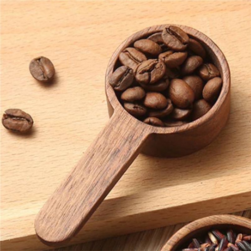 Набор деревянных мерных ложек  – обзор и цена Coffee Tea Sugar