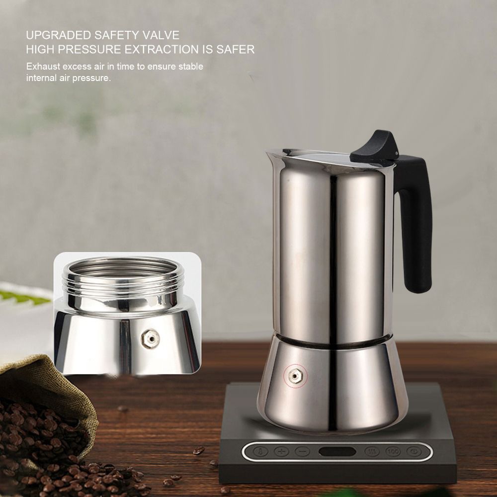 Кофеварка Мока из нержавеющей  – обзор и цена Moka Pot Stove