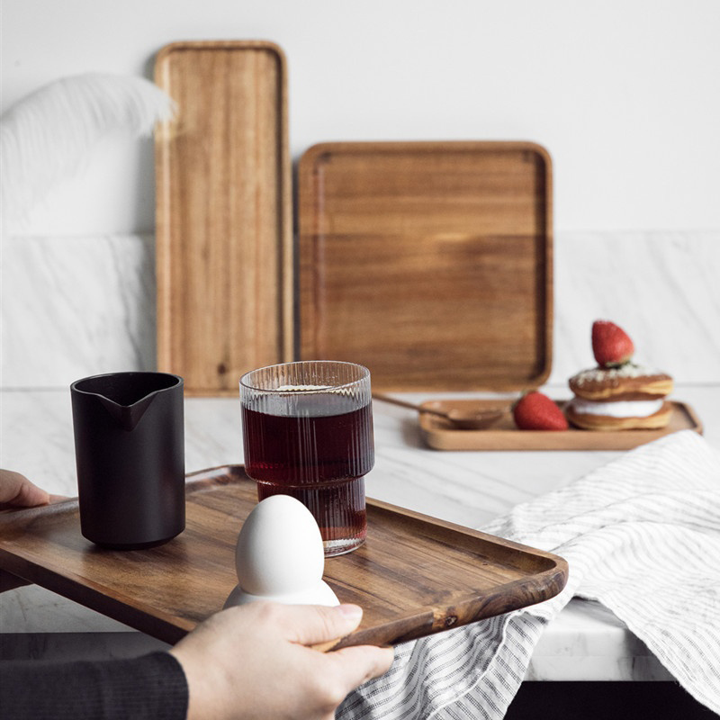Декоративный деревянный поднос – обзор и цена Coffee Tea And Sugar Set