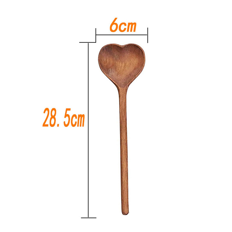 ABZS Деревянные ложки в форме  – обзор и цена Coffee Tea And Sugar Set